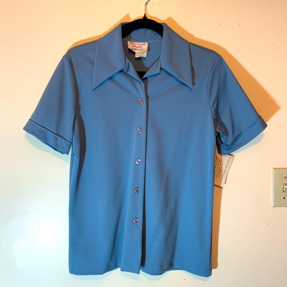 Burlington Tops Vtg Buttondown Blouse Poshmark